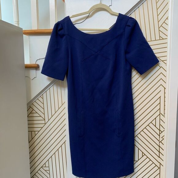 Laundry By Shelli Segal Royal Blue Dress - Picture 1 of 7